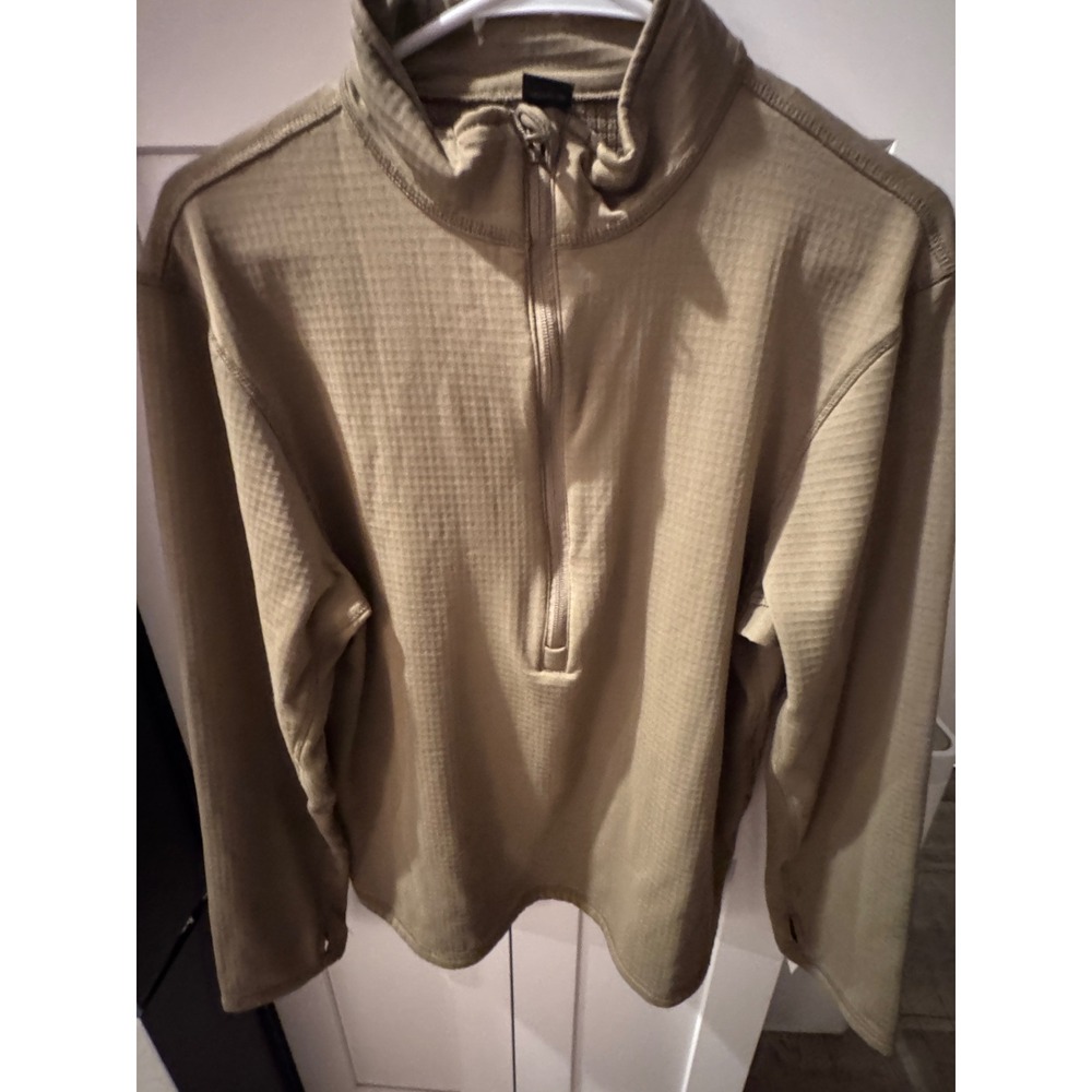Condor Tactical 1/4 Zip Long Sleeve Pullover Shirt Men's Khaki - Picture 2 of 7